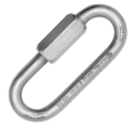 QUICK LINK OVAL LONG(PASLANMAZ ÇELİK MAĞARACI KARABİNA SİZE 10)