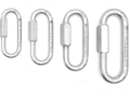QUICK LINK OVAL LONG(PASLANMAZ ÇELİK MAĞARACI KARABİNA SİZE 10)