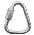 QUICK LINK TRIANGLE(MAĞARACI ÜÇGEN KARABİNA PASLANMAZ ÇELİK)