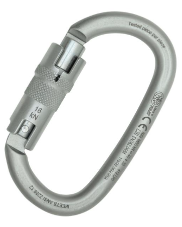 OVALONE CARBON AUTO BLOCK ANSI (YANAL YÜK DİRENÇLİ KARABİNA)