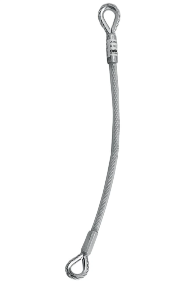 LANYARD SARA (160 CM ÇELİK ŞEFFAF KORUMALI LANYARD)